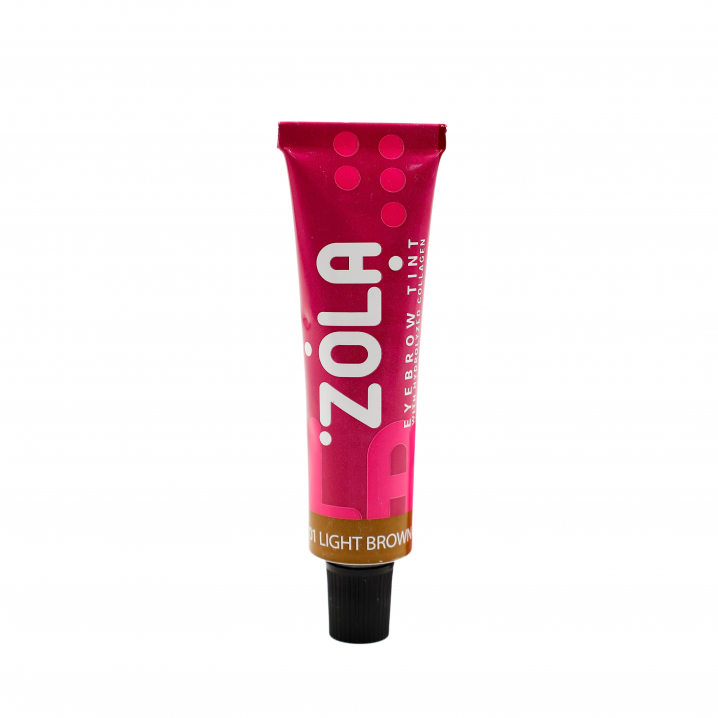 ZOLA Фарба для брів із колагеном Eyebrown Tint With Collagen (01 Light Brown)