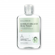 Тонік для обличчя Glycolic AHA Acid Skin Toner HOLLYSKIN 250 ml.