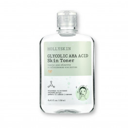 Тоник для лица Glycolic AHA Acid Skin Toner HOLLYSKIN 250 ml.