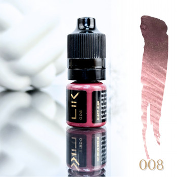 Пигмент для перманентного макияжа Lik LIPS №008 Dirty pink 5 мл.