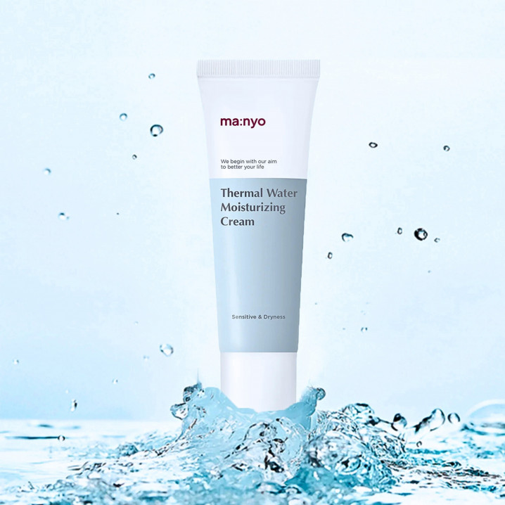 Крем зволожуючий для обличчя з термальною водою Manyo Thermal Water Moisturizing Cream 50 ml