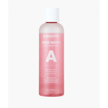 Тонер ампульний з екстрактом троянди MEDI-PEEL Rose Water Bio Ampoule Toner 500ml