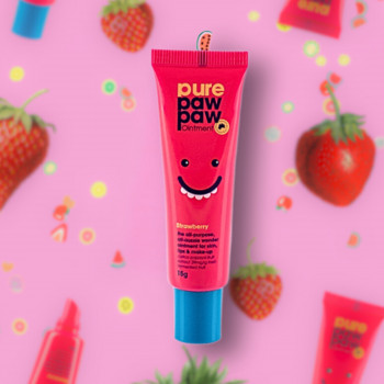 Восстанавливающий бальзам для губ Pure Paw Paw Strawberry 15g