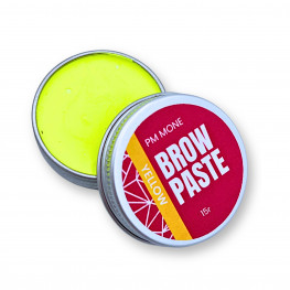 Броу паста Brow Paste PM-MONE Neon yellow 5g