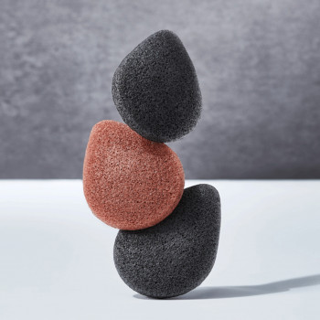 Purito SEOUL JEJU Volcanic Scoria Konjac Sponge ( Спонж-конняку з вулканічним попелом)