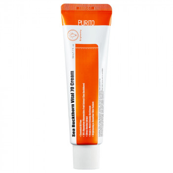 Вітамінний освітлюючий крем з обліпихою Purito Seoul Sea Buckthorn Vital 70 Cream 50 ml