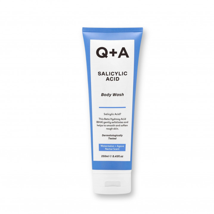 Очищающий гель для тела с салициловой кислотой Q+A Salicylic Acid Body Wash 250ml