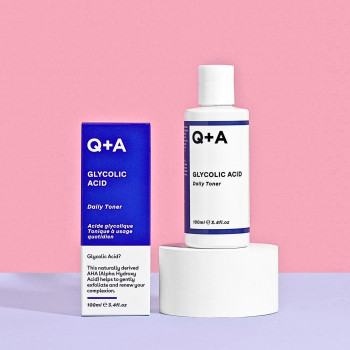 Тонер для обличчя з гліколевою кислотою Q+A Glycolic Acid Daily Toner 100ml