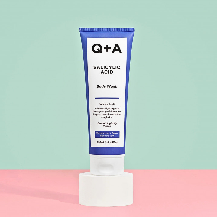 Очищуючий гель для тіла з саліциловою кислотою Q+A Salicylic Acid Body Wash 250ml