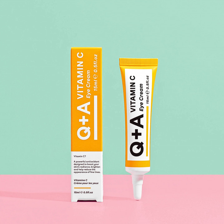 Крем для зони навколо очей Q+A Vitamin C Eye Cream 15 мл