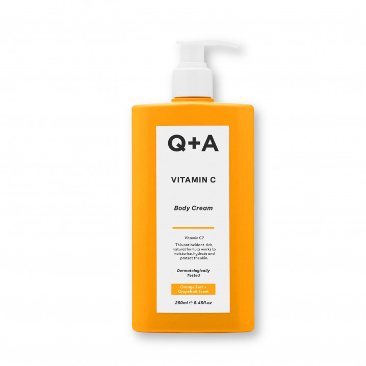 Крем для тіла з вітаміном С Q+A Vitamin C Body Cream 250ml