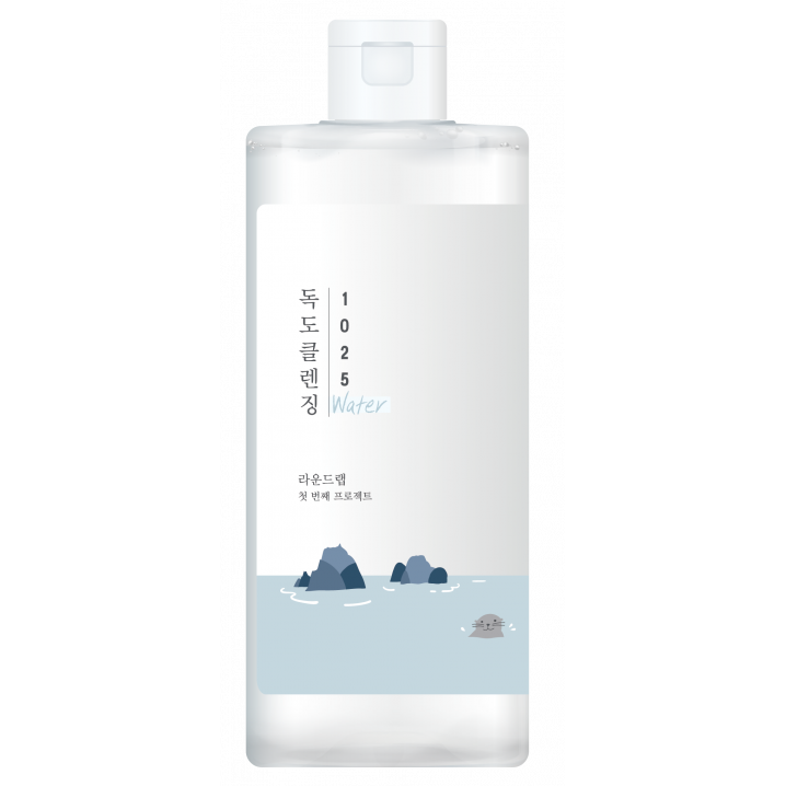 Очищающая вода для кожи лица ROUND LAB 1025 Dokdo Cleansing Water 400 ml