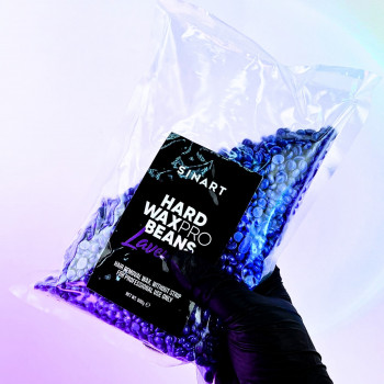 SINART HARD WAXPRO BEANS LAVANDER віск для депіляції 500г