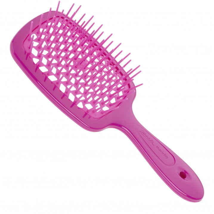 Щетка для волос Janeke Superbrush Neon-pink