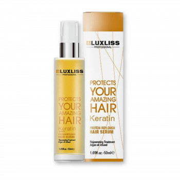 Кератиновое масло - Luxliss Keratin Protein Replenish Hair Serum