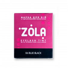 ZOLA Краска (06) Blue Black для бровей с коллагеном в саше 5ml