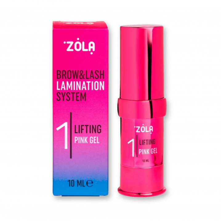 ZOLA Color Lab Состав для ламинирования 01 Lifting Pink Gel