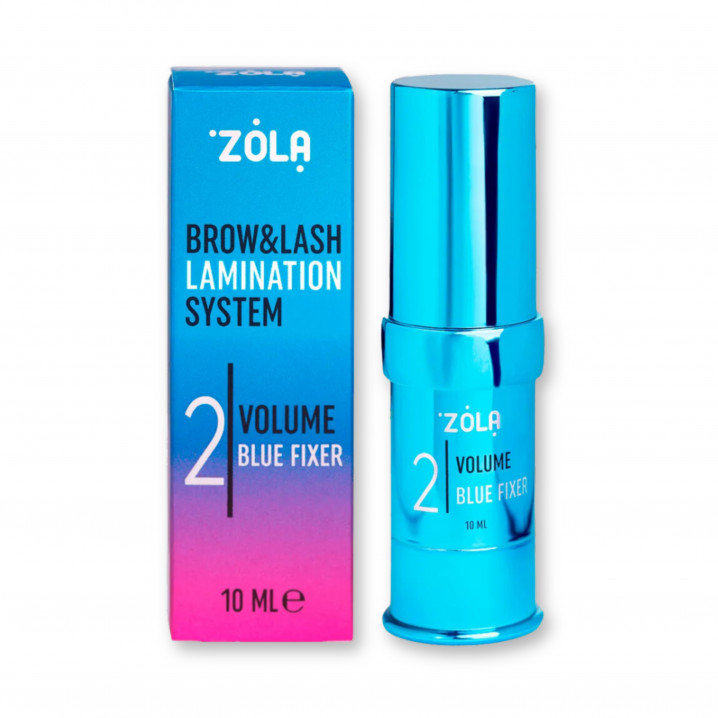 ZOLA Color Lab Склад для ламінування 02 Volume Blue Fixer