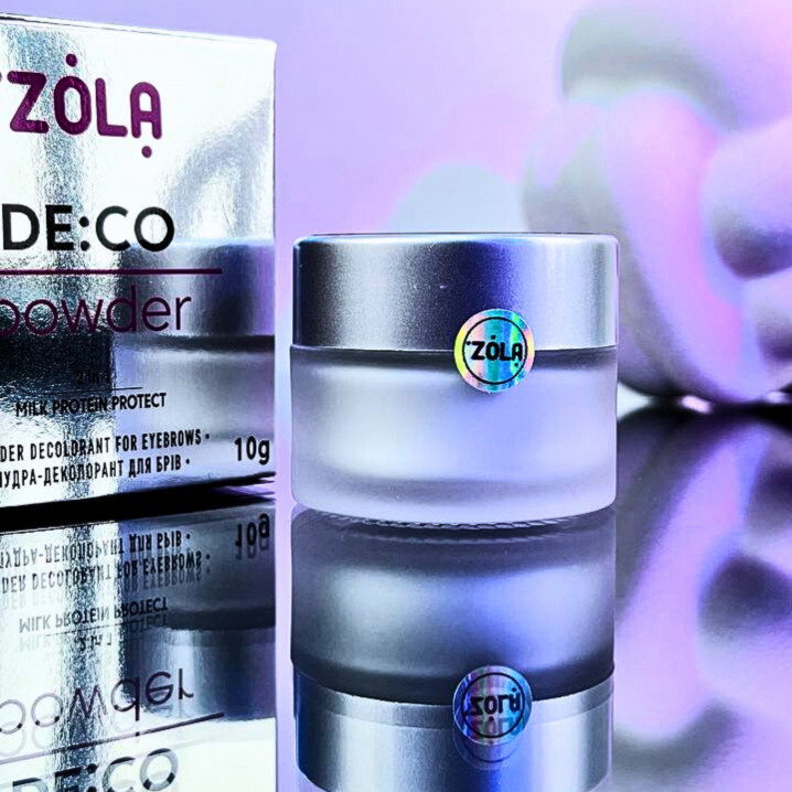 ZOLA Пудра-деколорант для бровей DE.CO Powder 10g.