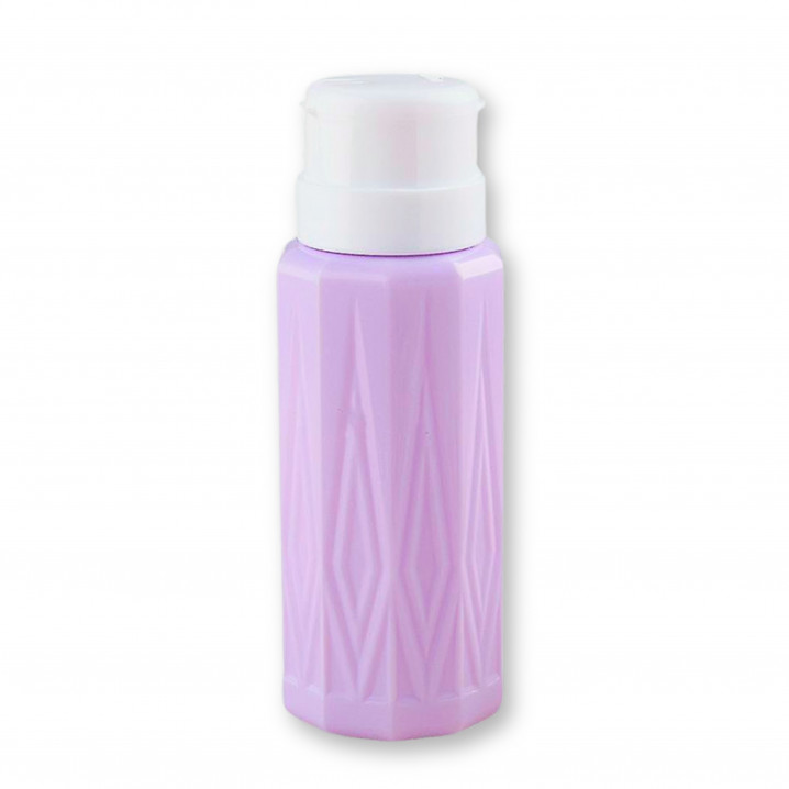 Бутылка-помпа фиолетовая для рабочих жидкостей, 250 мл